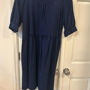 Crown & Ivy Navy Blue T-Shirt Dress
